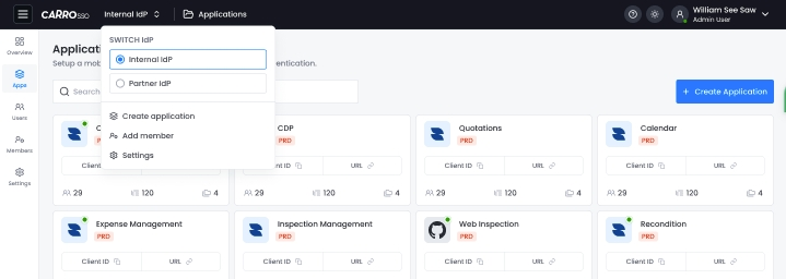SSO Overview - IdP switch